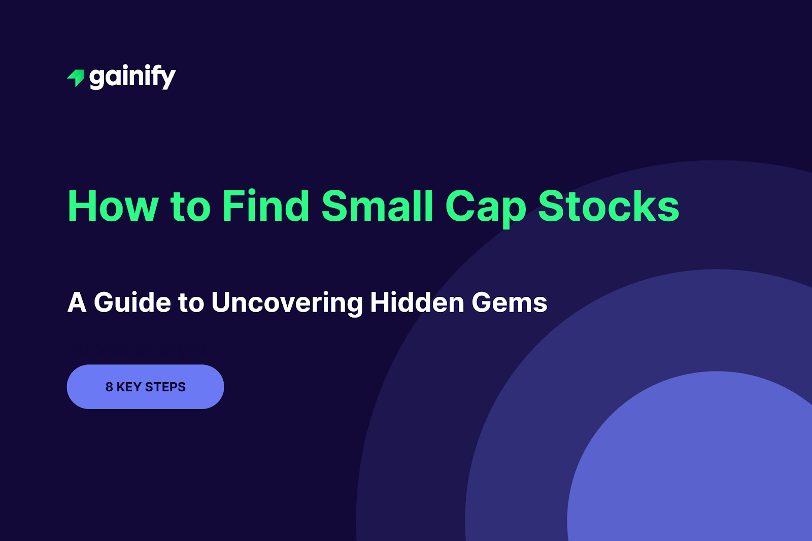 Small-Cap Gems: A Screening Guide to Finding Undervalued U.S. Stocks with High Growth Potential
